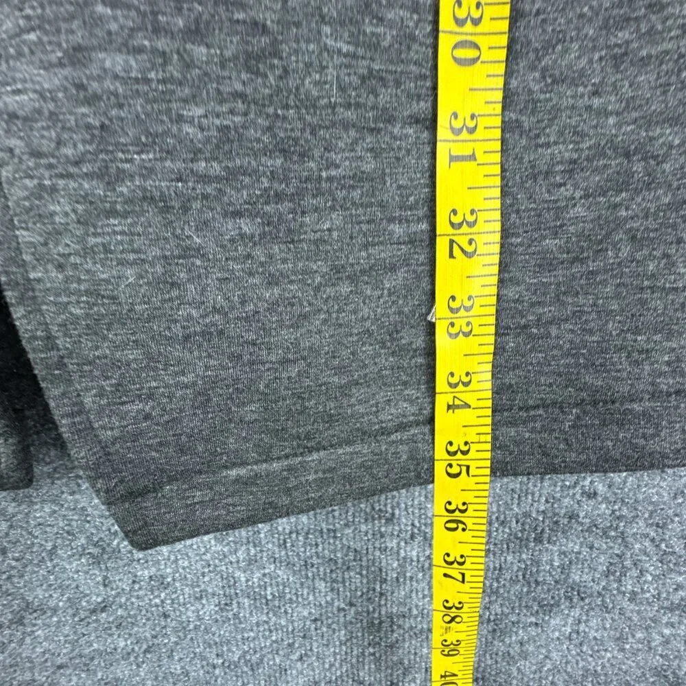 **SOLD**Betsey Johnson Performance Jacket Womens Large Gray Hooded Asymmetrical - Picture 13 of 15